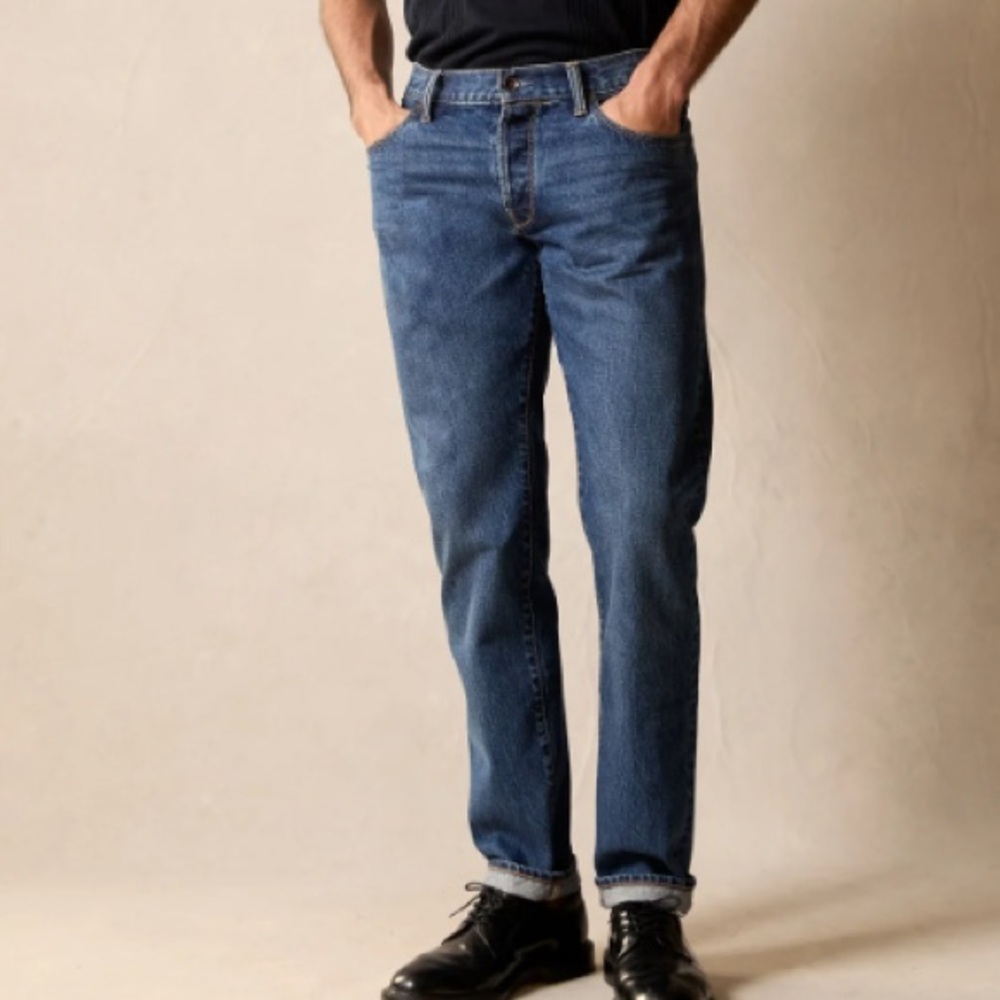 Todd Snyder Slim Japanese Selvedge Jeans 38X32